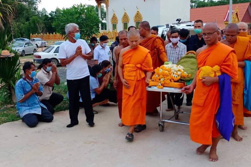 พิธีศพพระสงฆ์มรณภาพ