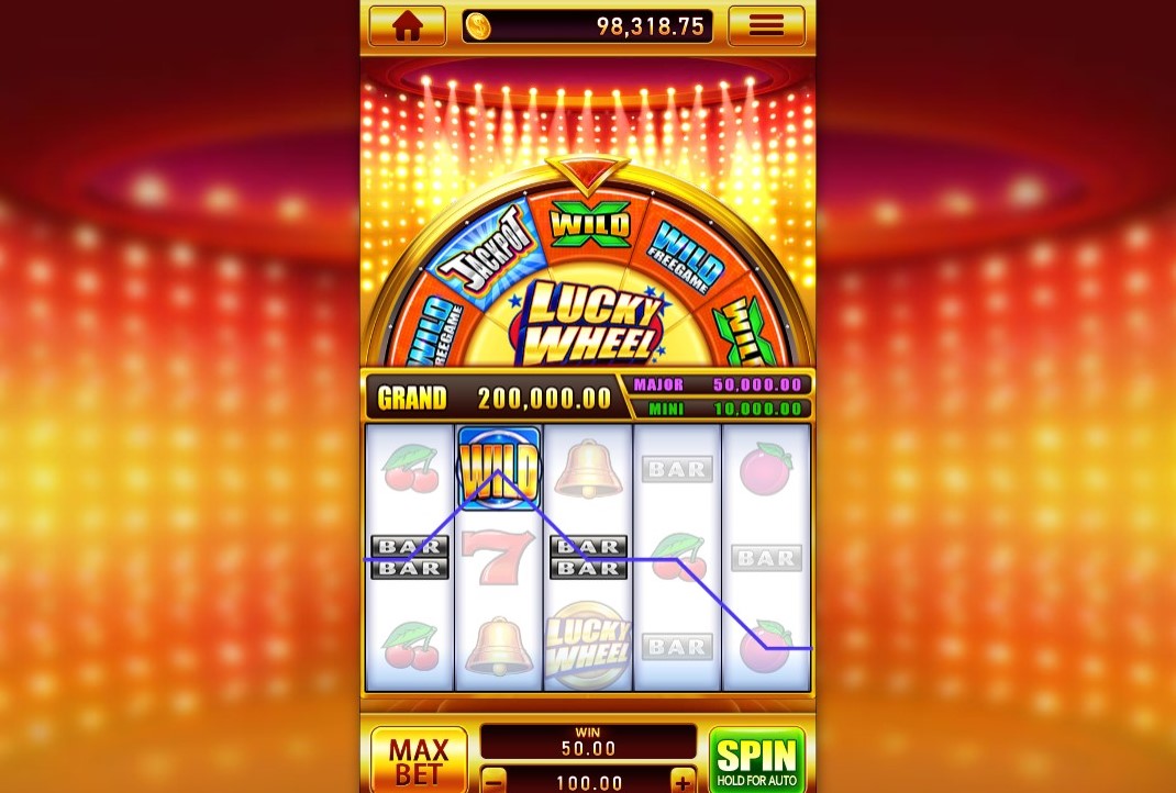 Lucky Wheel หน้าหลัก